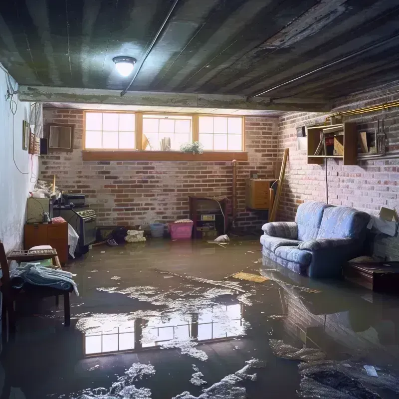 Flooded Basement Cleanup in Bawcomville, LA